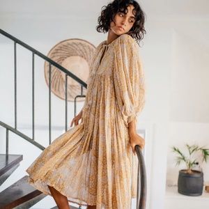 Kyra midi dress (cumin)